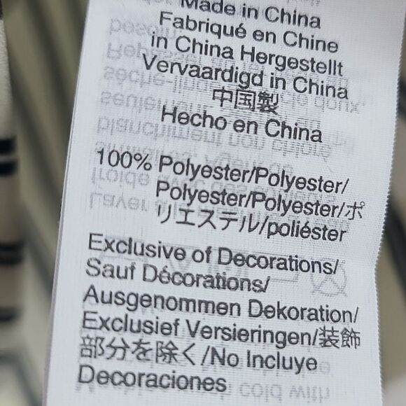 J.Crew Navy Blue Stripe Off the Shoulder Top Sailor Bow Tie Blouse - Picture 7 of 10